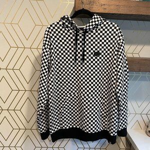 Vans Checkered Hoodie Size M